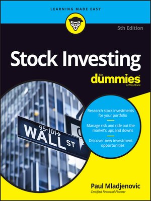 cover image of Stock Investing for Dummies